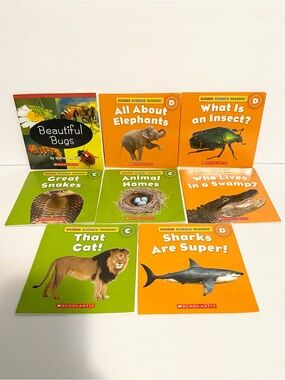 Scholastic Guided Science Easy Readers Little Early Book Lot Beginner Books